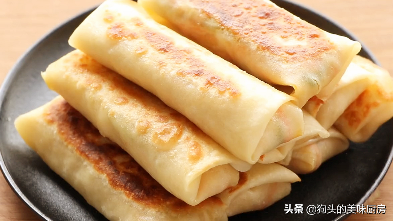 早餐這樣做太好吃了，有麵粉跟土豆就行，做一次饞一次，真解饞