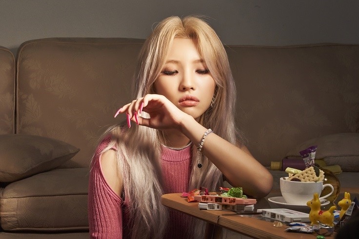 國外強勢，本土稍弱！ (G)I-DLE田小娟solo專輯出現兩極化走勢