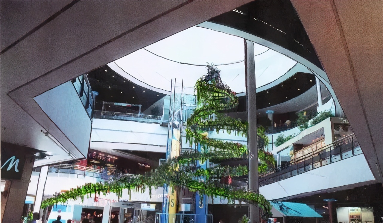 曼谷The EmQuartier：空中花园下的全能中心