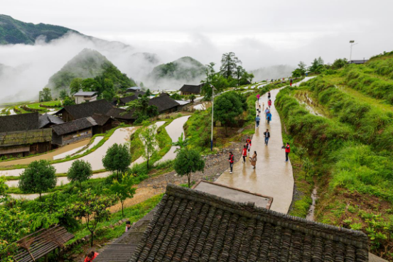 湖南永州：梯云村落 世外桃源