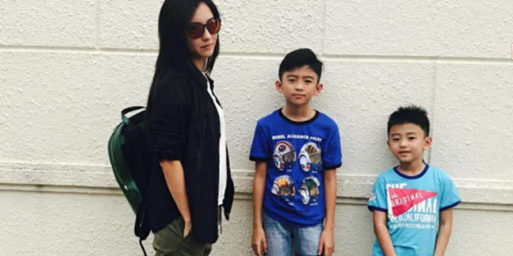 张柏芝三儿子曝光，高颜值超越两个哥哥，网友