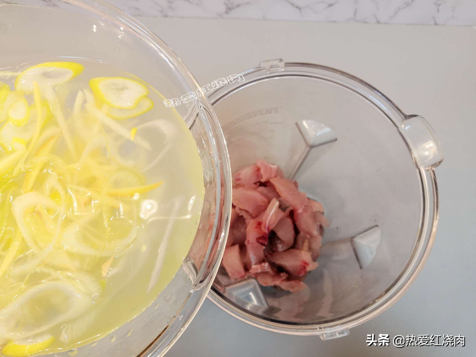 28元買了條大草魚，做成魚丸一大鍋，口感Q彈無添加一點也不腥