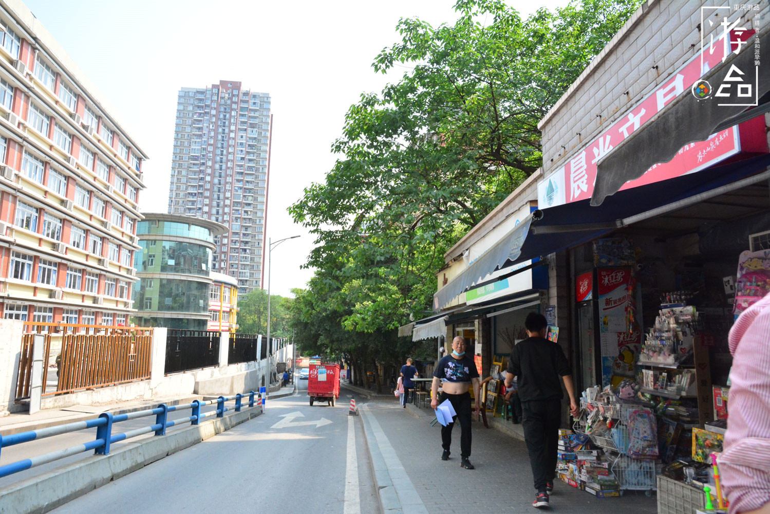 重庆主城最“低调”的轨道桥：高家花园大桥，连接沙坪坝与江北