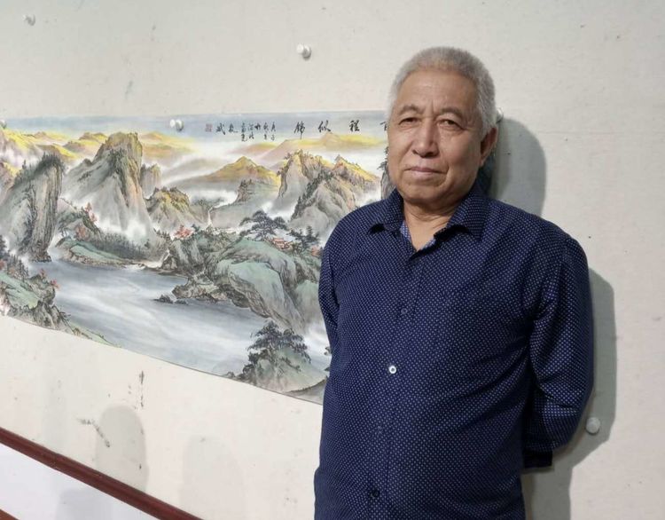 知名画家郝敬斌作品一一丹青妙笔 如临此境