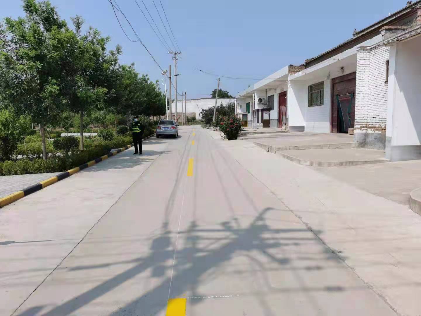 蒲城县罕井镇环境治理再发力村居容貌焕新颜