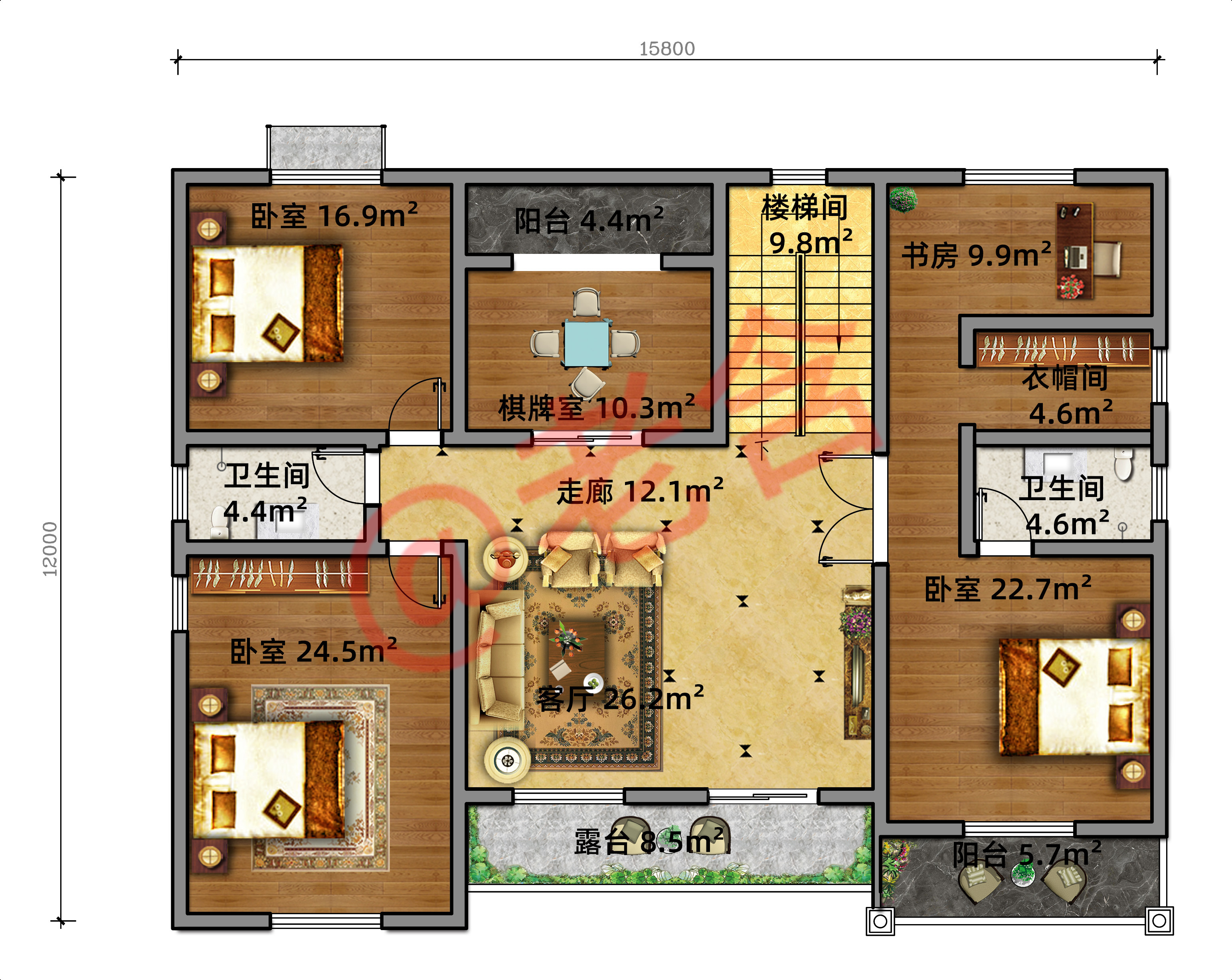 万家兄弟俩齐心，一同在老家各自建了一栋别墅，父母脸上有了光