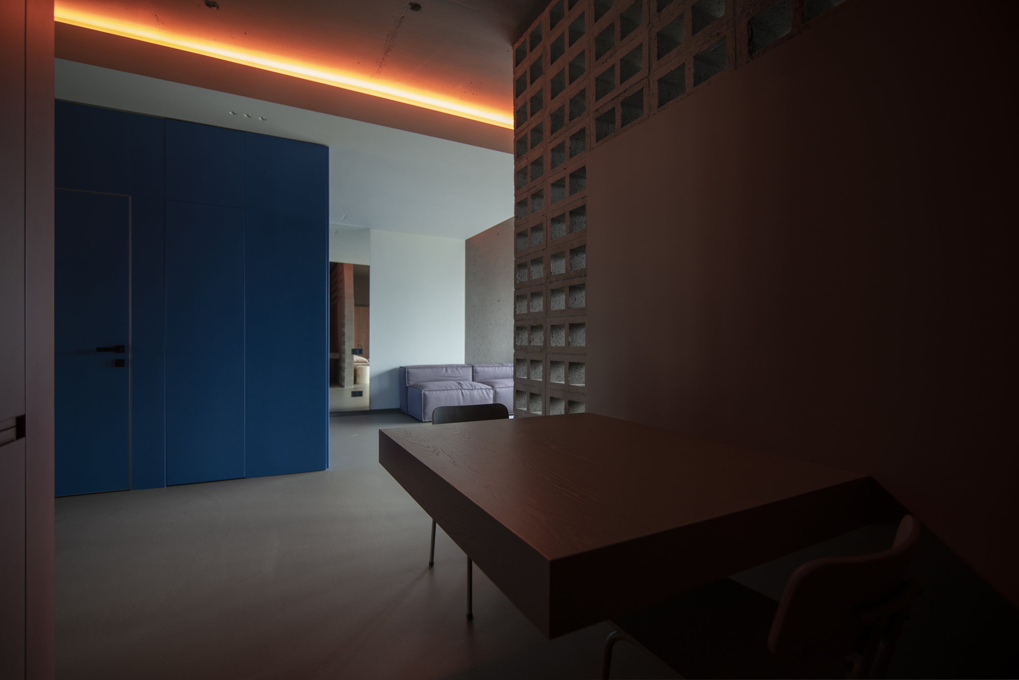 乌克兰58m²公寓，以劳尔色卡7006之名，把家当成生活的舞台
