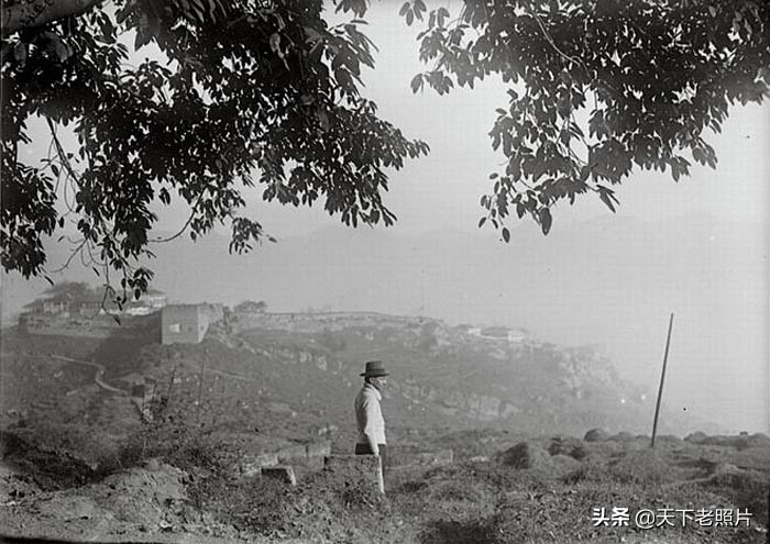 1923年 法国人拉蒂格拍摄的成都生活百态老照片