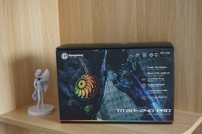 机箱的主角光环-Apexgaming艾湃TITAN-240 PRO电竞水冷散热器评测