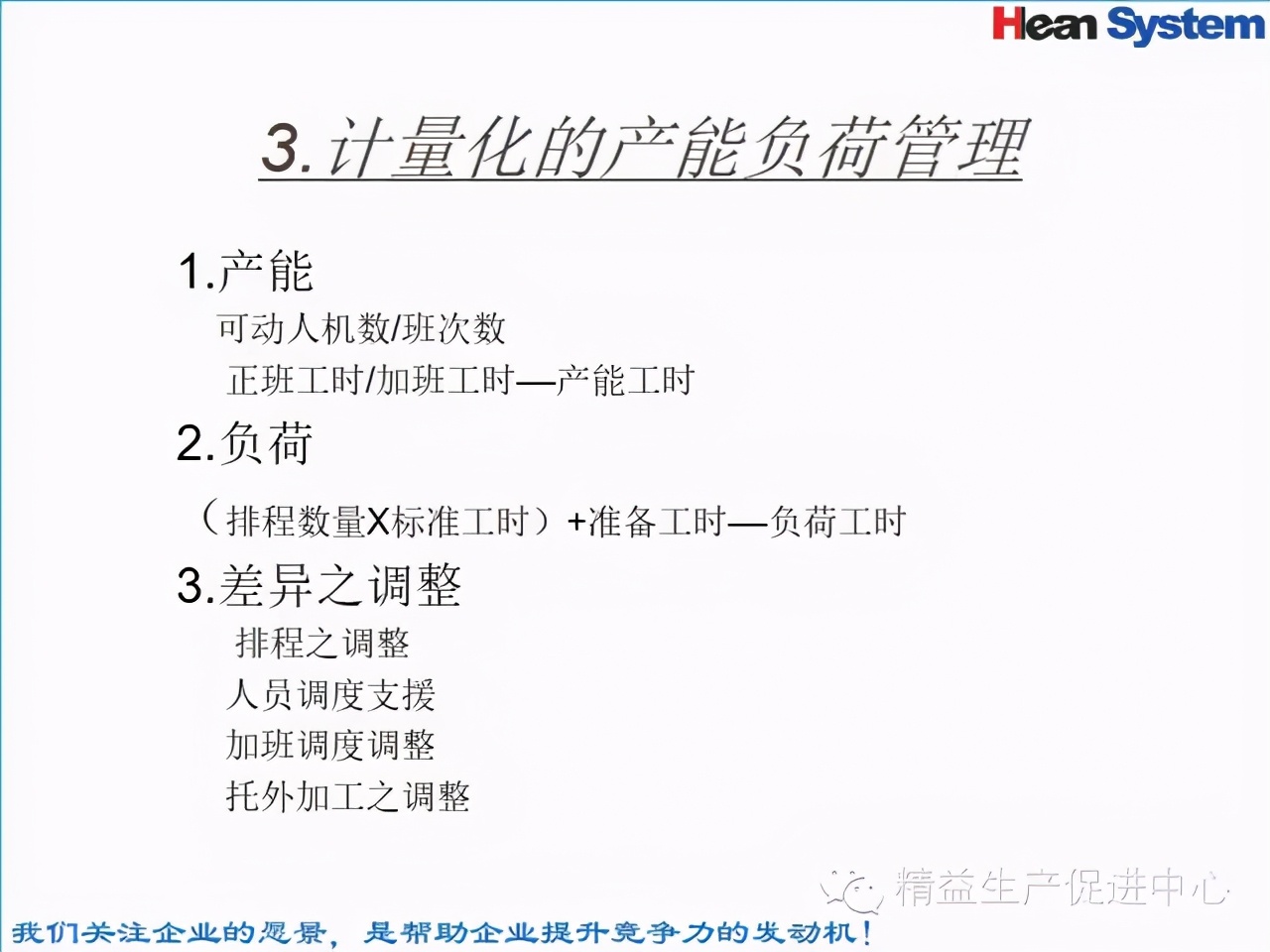 「精益學堂」標準工時設定與工作改善（一）