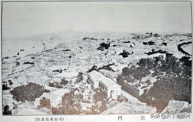 1920年代澳门老照片 百年前的澳门街景、三巴寺遗址