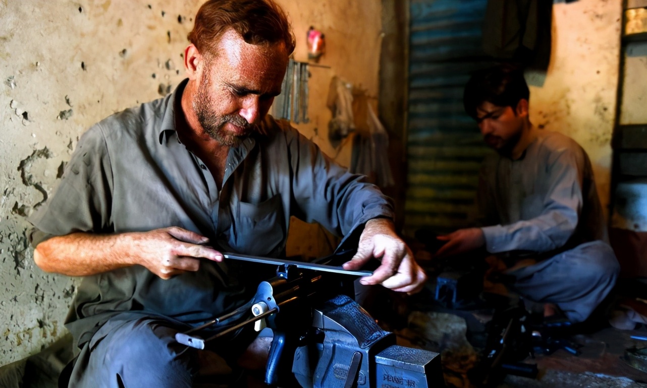 探访巴基斯坦狂野小镇：最大武器黑市在转型，不卖AK步枪卖手机
