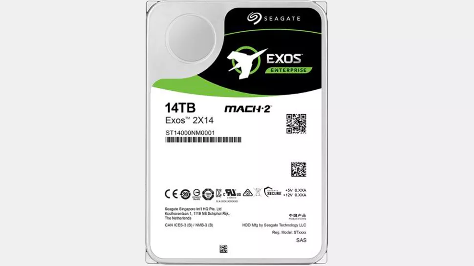 希捷发布 14TB Mach.2 机械硬盘：世界最高速，524 MB/s 比肩 SSD