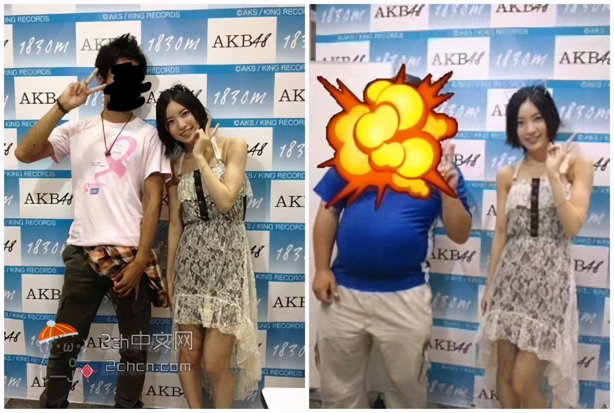 日本網民吐槽：AKB48的攝影會，對帥哥和丑男的態度相差太大