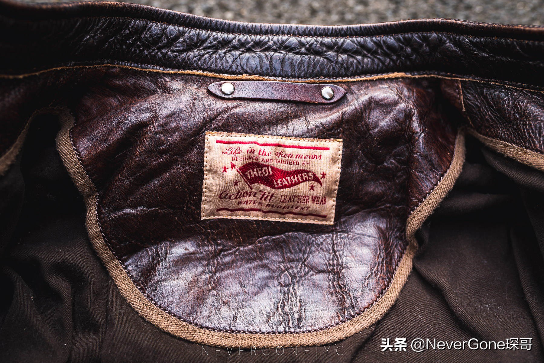 小众没人气的皮衣：Thedi J100做旧机车皮衣