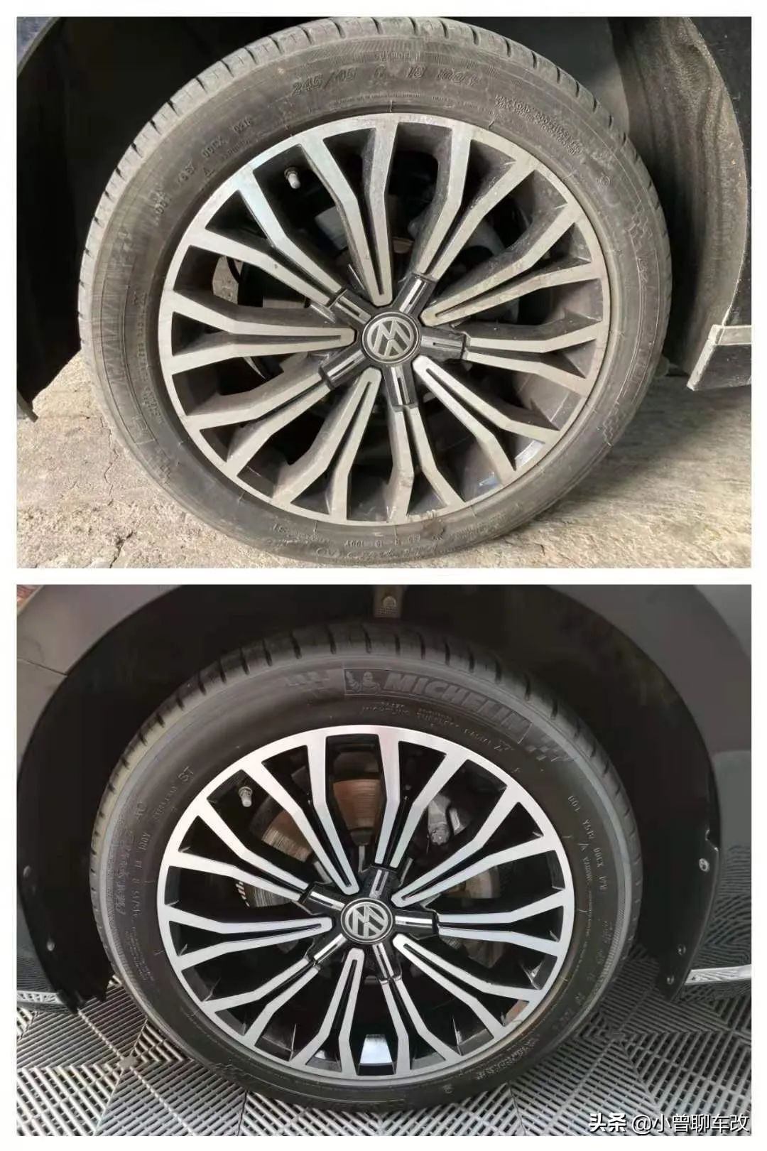 沒(méi)有對(duì)比就沒(méi)有傷害，汽車美容前后效果驚人