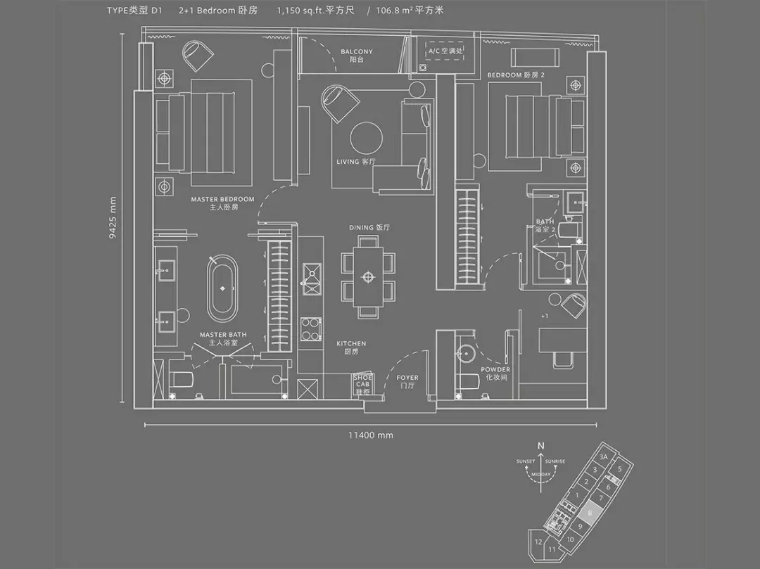 马来西亚吉隆坡核心区高端临铁公寓 凯宾斯基8 Conlay