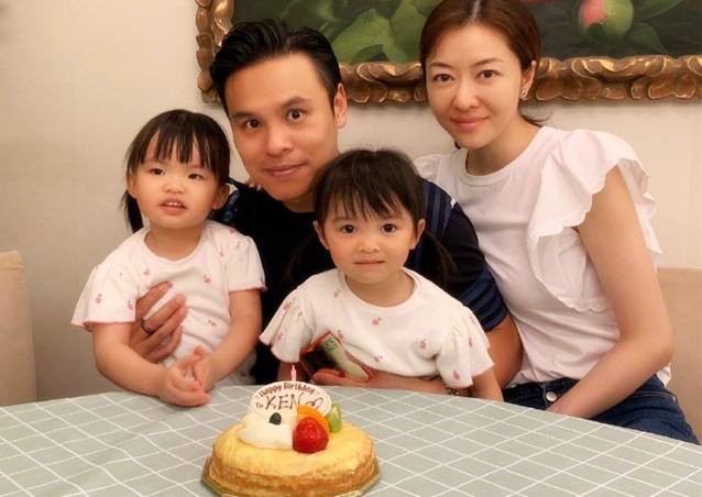 熊黛林晒女儿美照引热议，姐妹俩颜值差距大，