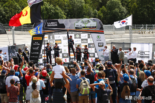现代汽车WRC车队实力尽显 包揽2021 WRC比利时站冠亚军