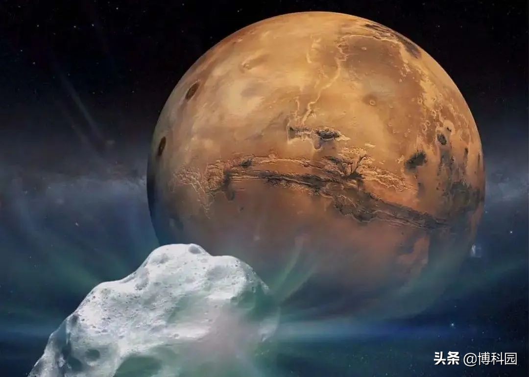 远古小行星撞击，给火星和地球带来了生命成分，但是火星不争气