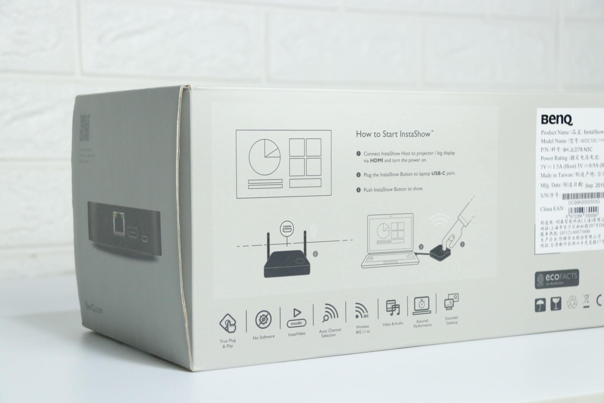 明基WDC10应答秀体验，3秒无线投屏，省去布线麻烦