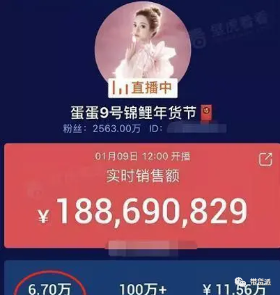 回归的辛巴家族直播人气依旧，带货数据可观