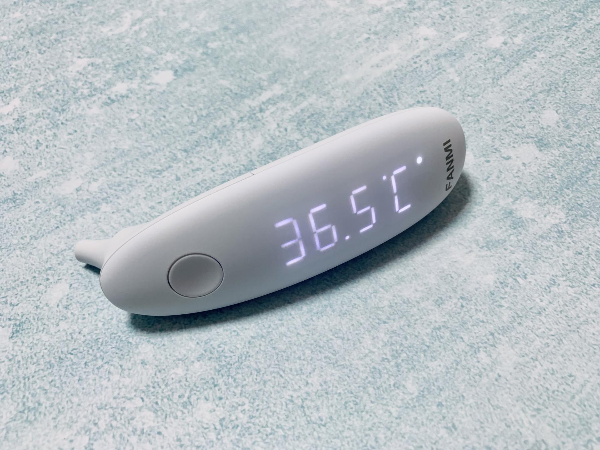 颜值、卫生、便捷并存的体温计-凡米耳温计白瓷版体验