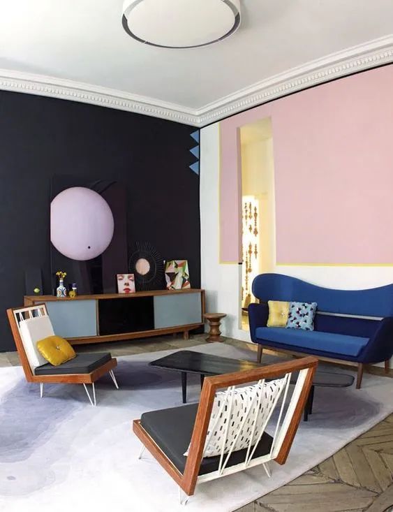 YDD·设计｜25个国外独具魅力的客厅色彩搭配案例