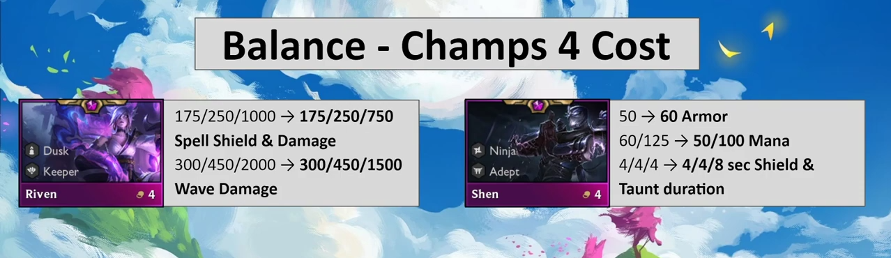 云顶之弈10.20版本更新预告：灵魂莲华羁绊削弱！福星大增强