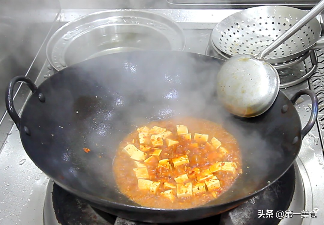 图片[7]-【麻婆豆腐】做法步骤图 传统老味道 拌饭一绝-起舞食谱网