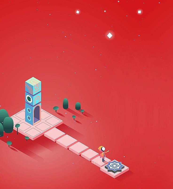 《纪念碑谷2》：爆款网红手游背后，蕴藏着亲子