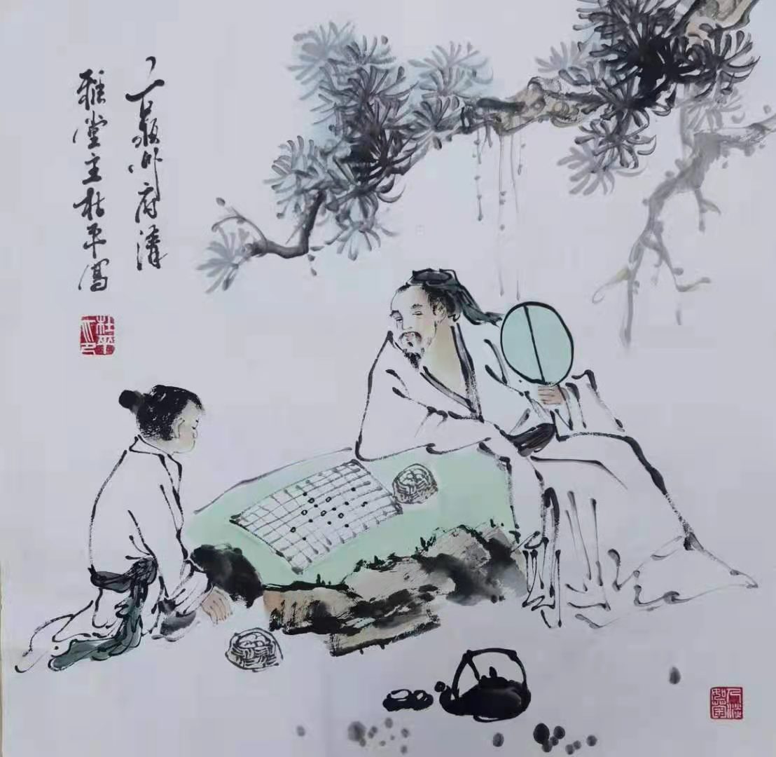 工艺美术大师杜平绘画作品展1.