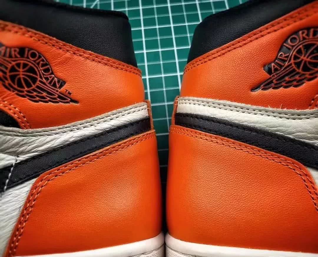 Air Jordan 1白橙扣碎篮板篮球鞋详细评测对比