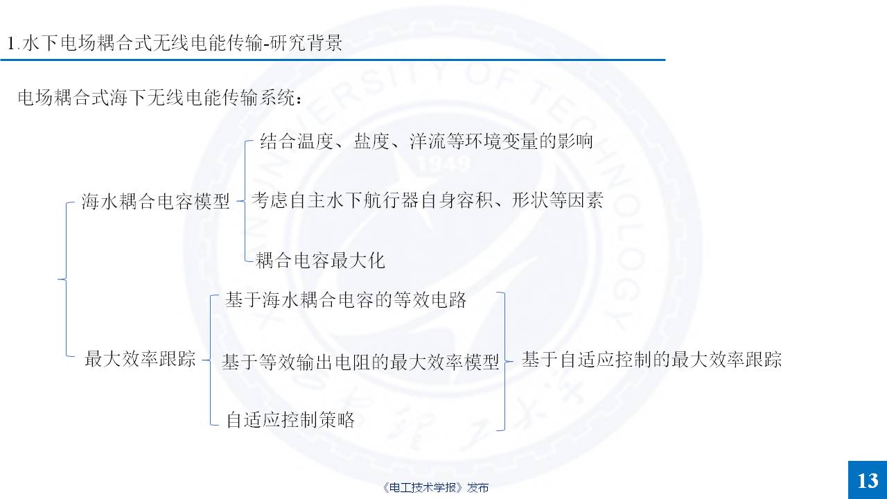 西安理工大学杨磊博士：特殊介质无线电能传输的研究成果