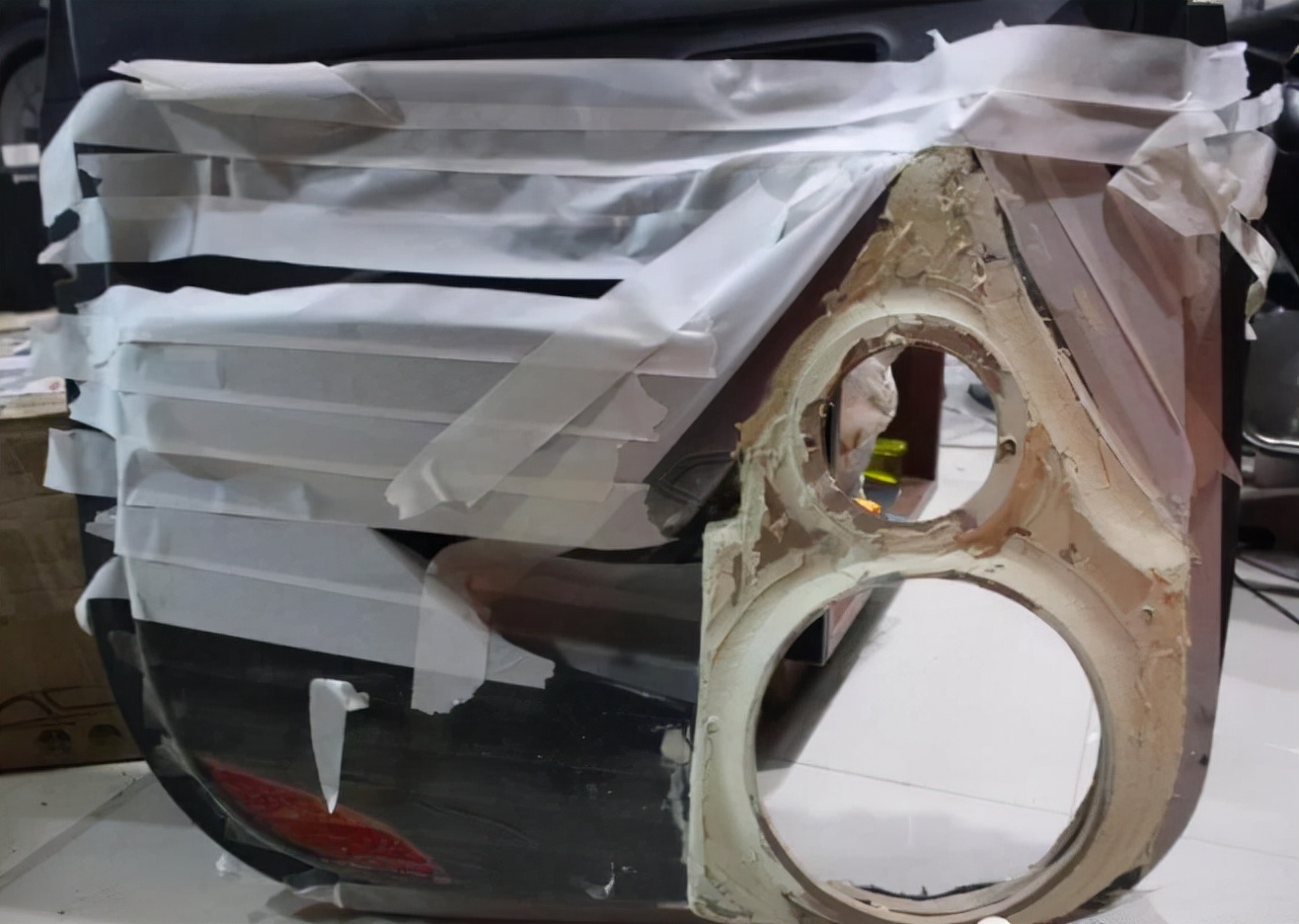 汽车音响改装从入门到精通（第二十课）：倒模制作（2）音响倒膜