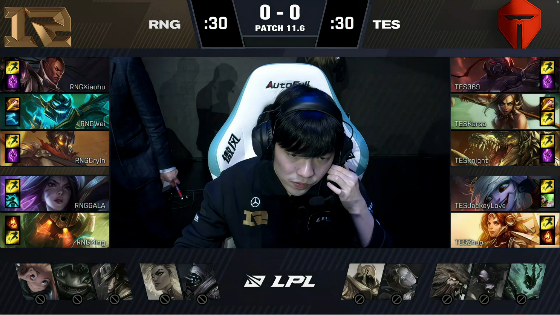 LOL-LPL：双TP极限偷家笑到最后，RNG鏖战五局3-2淘汰TES