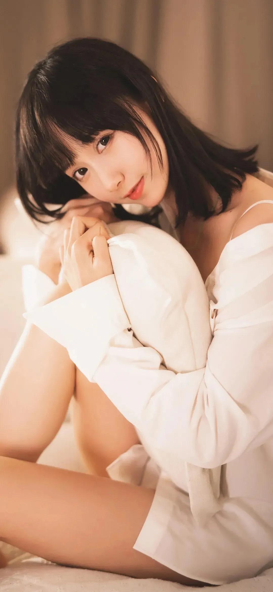 渣男壁纸  美女水墨生花，刹那芳华图片