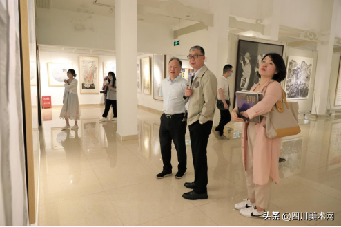 第二届“大美四川美术作品展”在温江区美术馆开幕