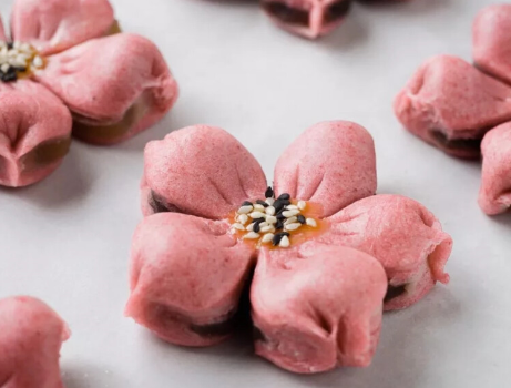 图片[6]-网红桃花酥的做法 造型美观 能酥的掉渣-起舞食谱网
