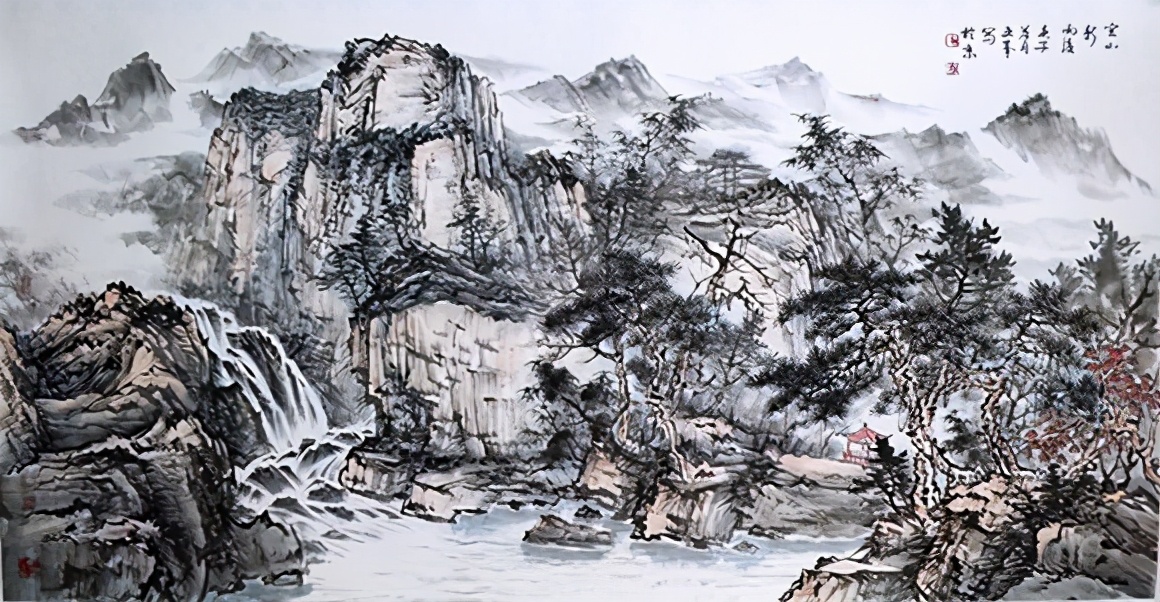 画家张亚峰 言之所通 迹成纸墨