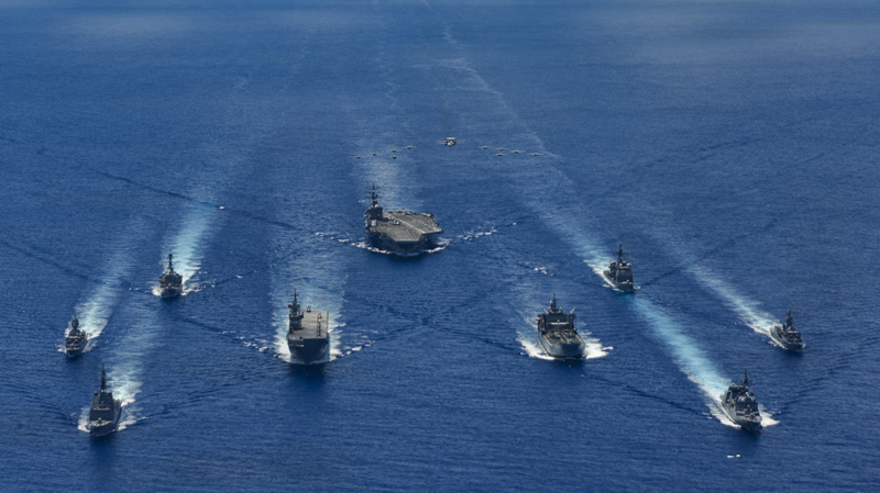 继美日印澳军演后，英法也要在中国近海演习！