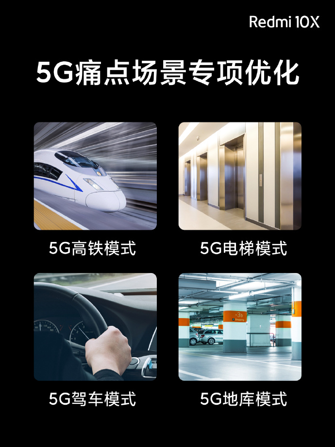 将5G优点充分发挥完美 Redmi 10X 5G成全世界第一批5G 5G全网通功能手机