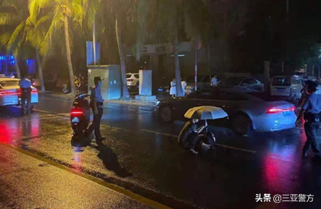 三亚吉阳警方及时救助伤者获谢