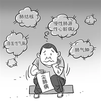挥不去的生命阴霾,尘肺病的元凶----生产性粉尘