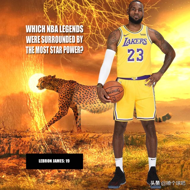 NBA历史前11超巨，谁的队友最给力？詹姆斯第9，科比第5