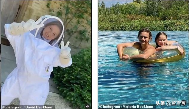 赶在封国之前逃离英国，贝克汉姆一家飞到佛罗