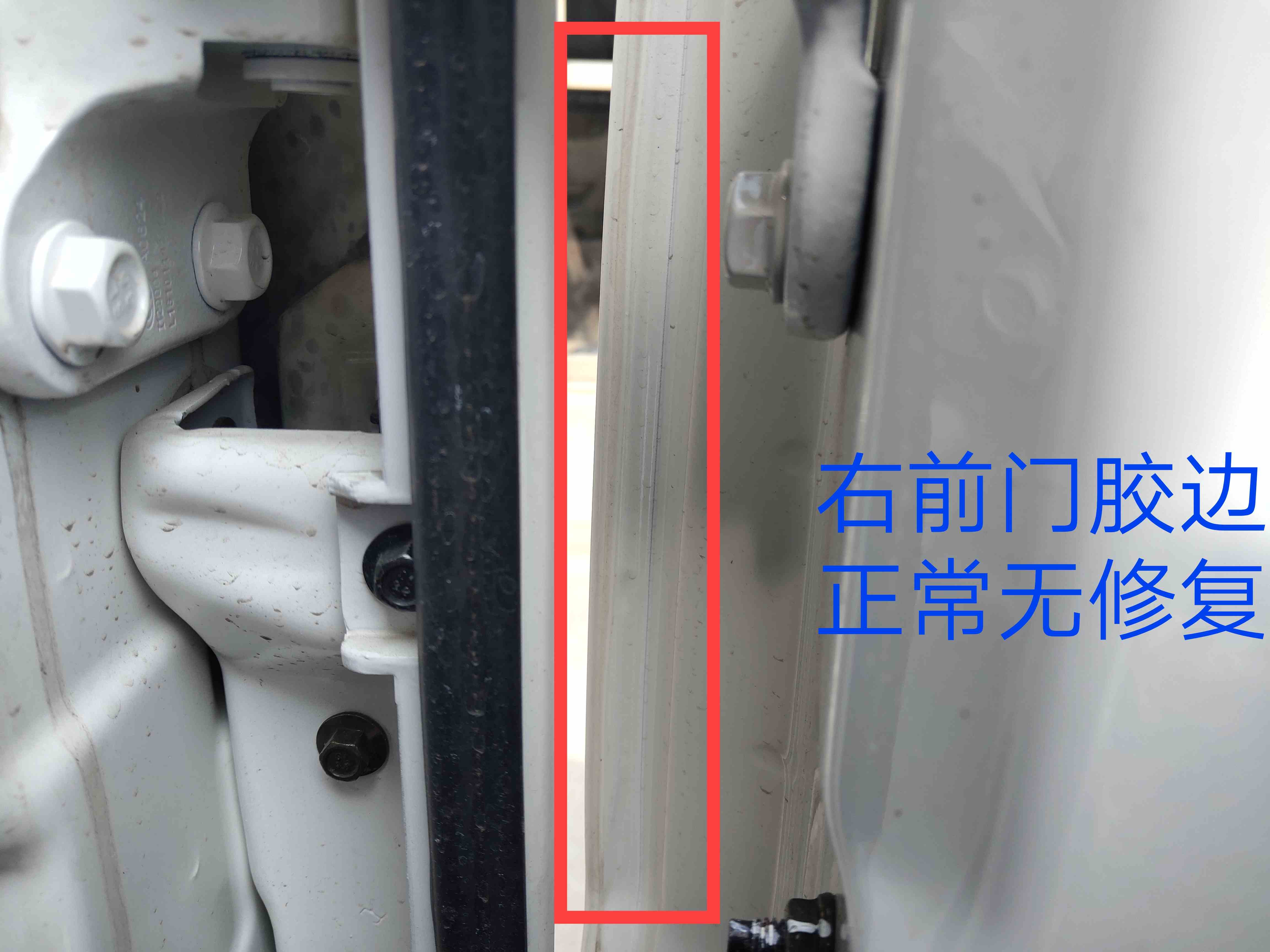 剛買的新車就發(fā)現(xiàn)車門漏水，沒想到評估師檢測后發(fā)現(xiàn)更多問題