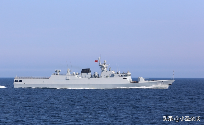 056轻护大改进：拆掉30mm炮换成14.5mm机枪，火力虽小实战用途大