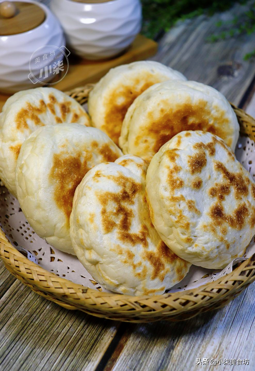 想吃燒餅不要出去買了，教你在家做，外焦裡軟，揭開個個都空心