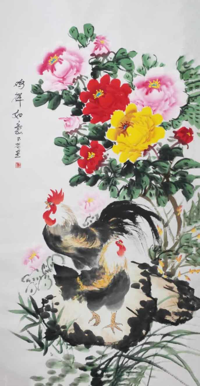 洛阳著名画家李玉芬作品鉴赏